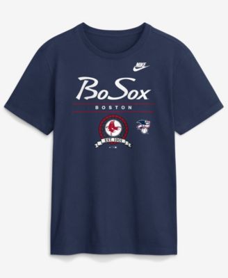 Men's Navy Boston Red Sox Cooperstown Graphic T-Shirt