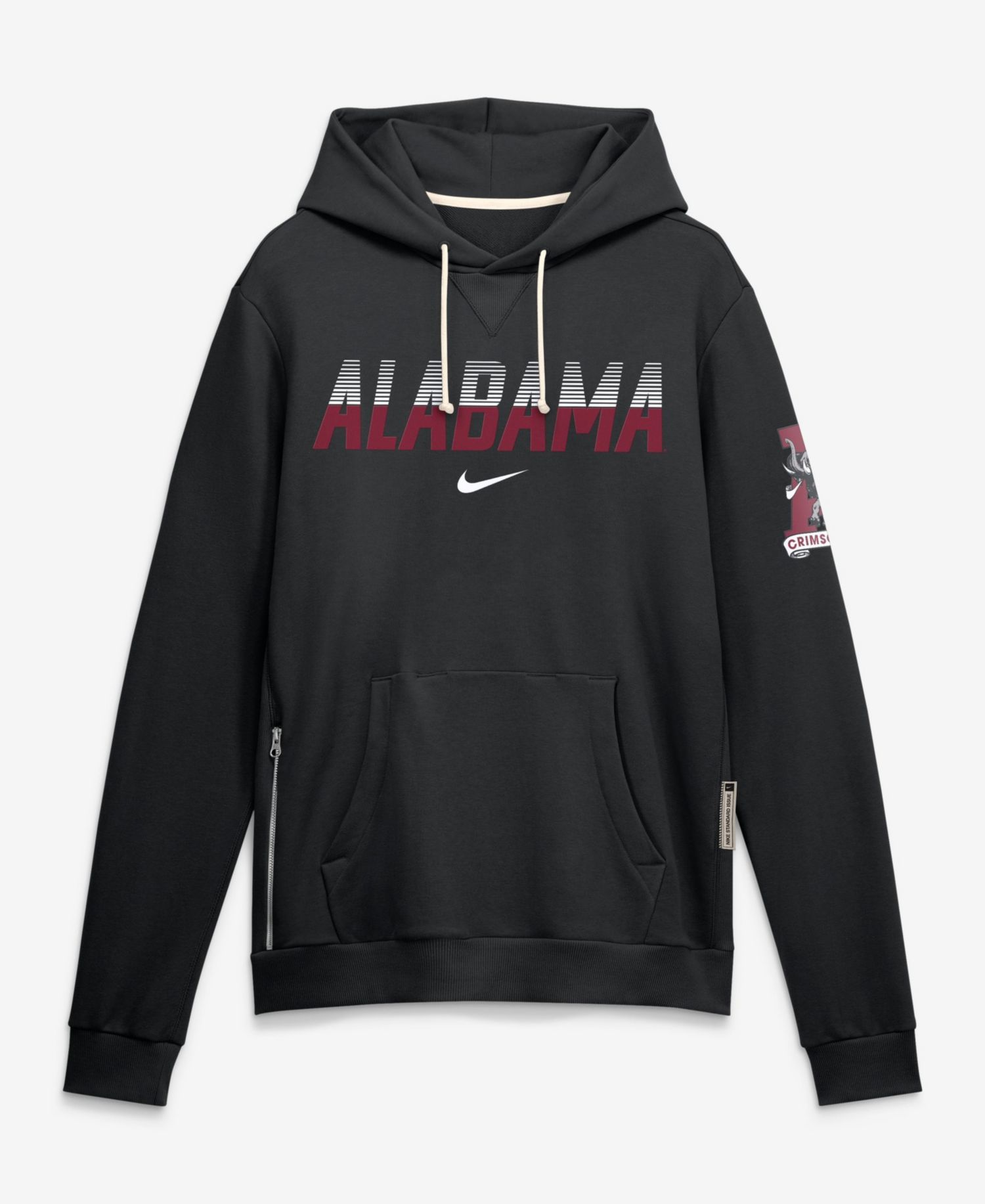 Men's Black Alabama Crimson Tide 2026 Sideline Standard Issue Dri-FIT Hoodie