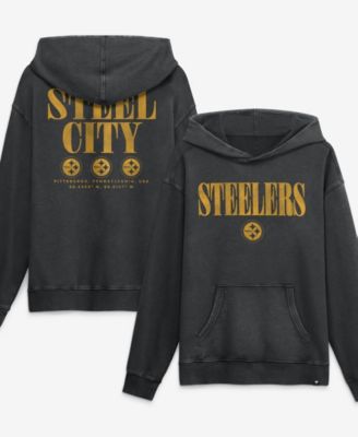 Men's Black Pittsburgh ST-Shirtlers Relaxed Intense Rivalry French Terry Hoodie