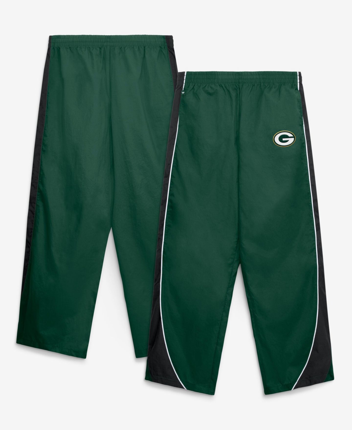 Женские брюки Fanatics Green Bay Packers Wide-Leg Nylon — фото 1