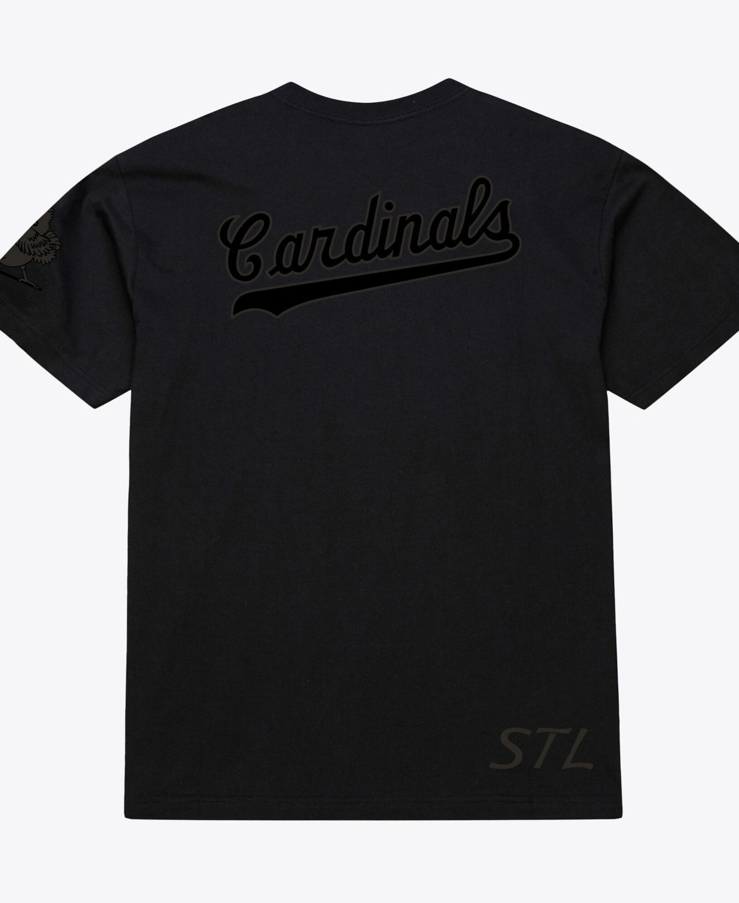 Men Black St. Louis Cardinals Cooperstown Collection Phantom T-Shirt