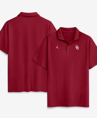 Men's Crimson Oklahoma Sooners Primetime Victory Plus Dri-FIT Polo Shirt