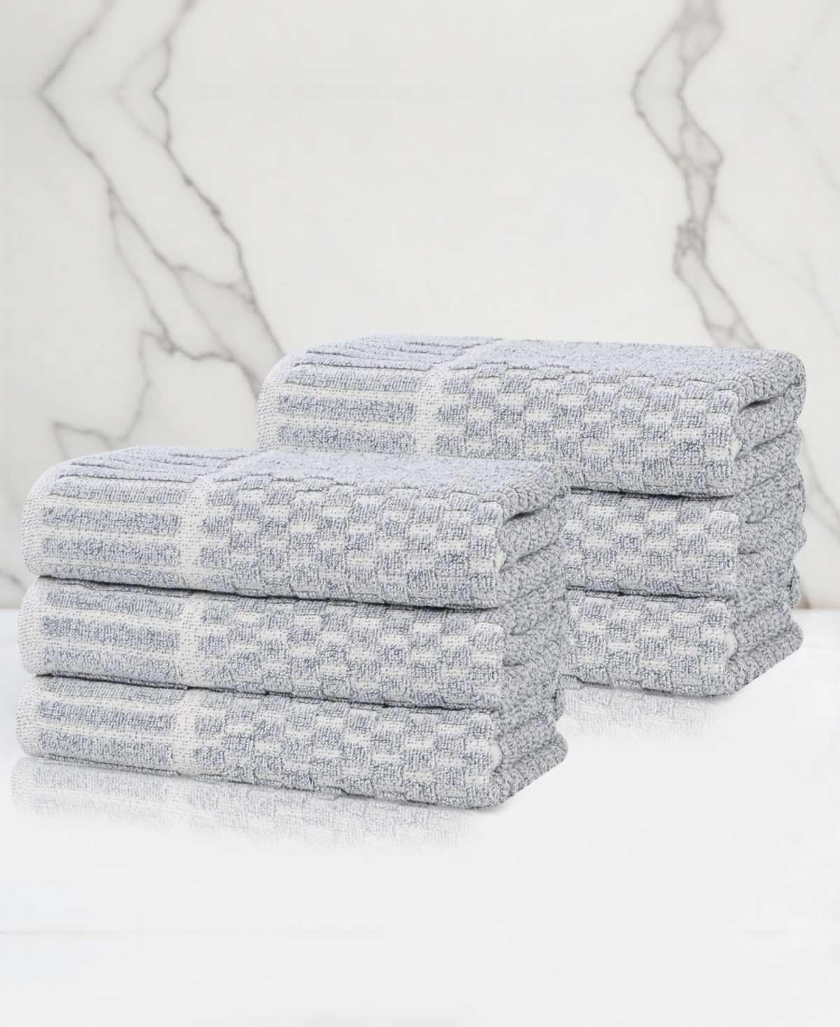 Superior Juno Cotton Blend 6-Piece Hand Towels Set