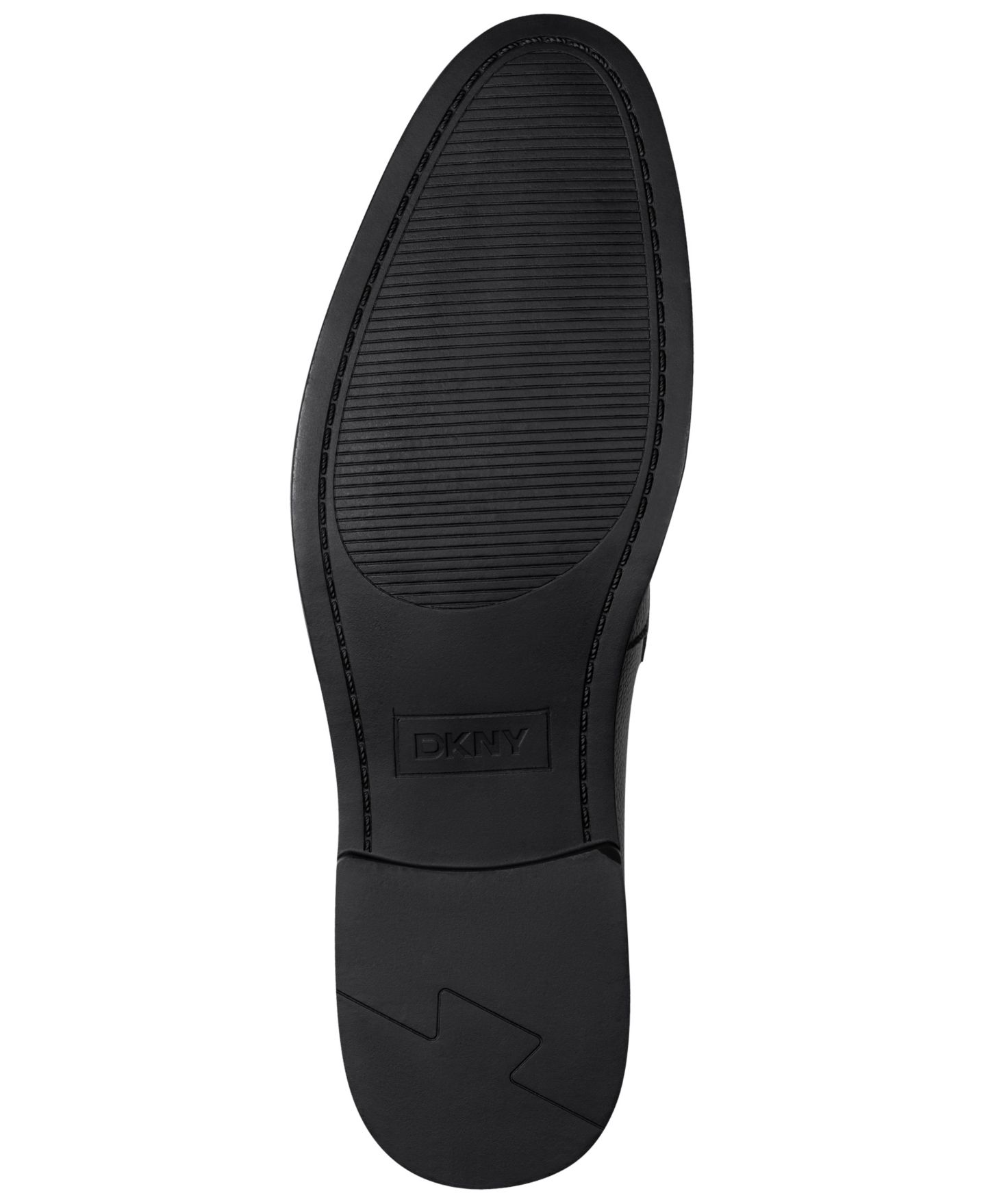 Мужские лоферы DKNY Fisk с круглым носком, цвет: Чёрный — фото 5