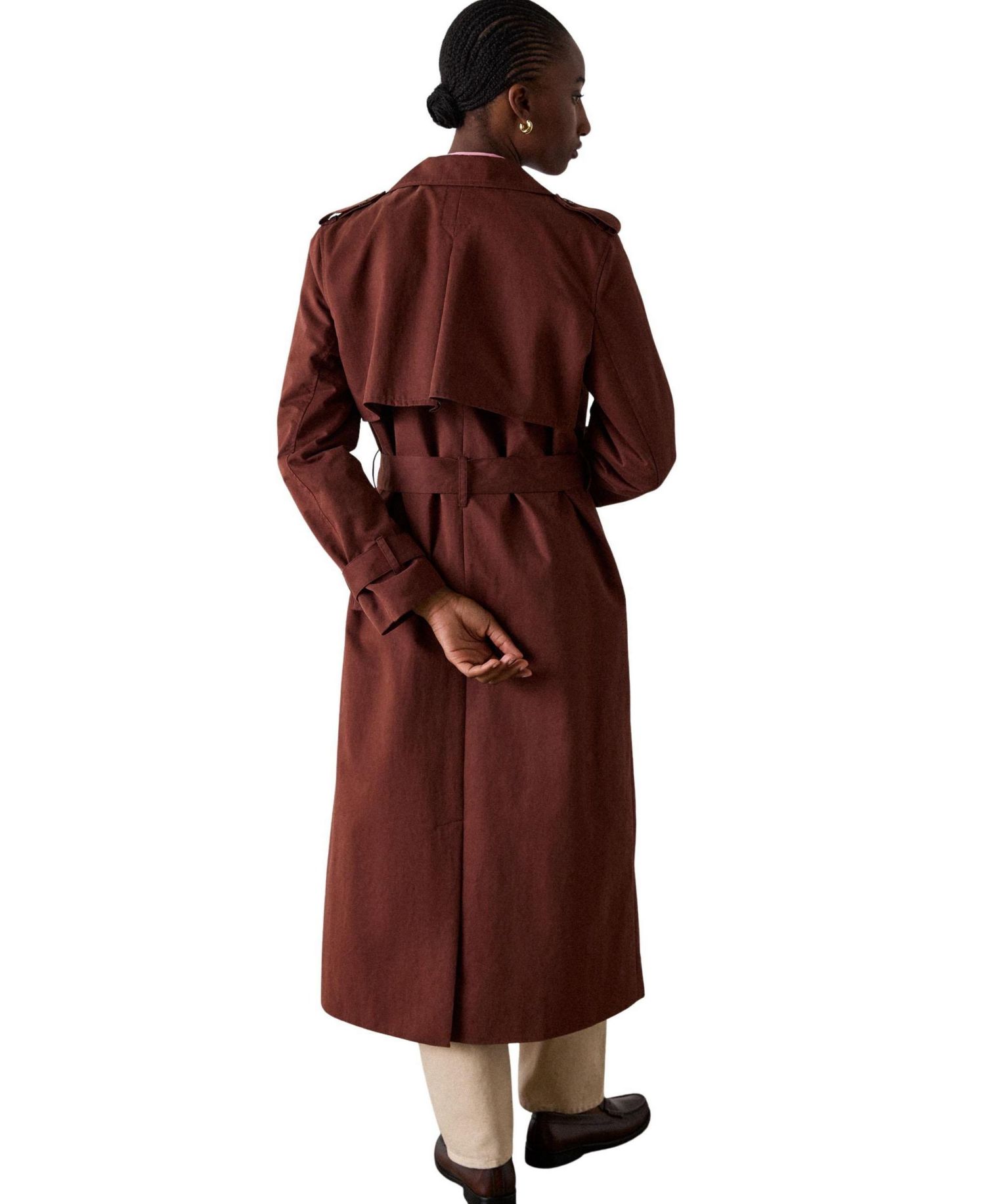 Women's Valentina Double-Breasted Trench Coat