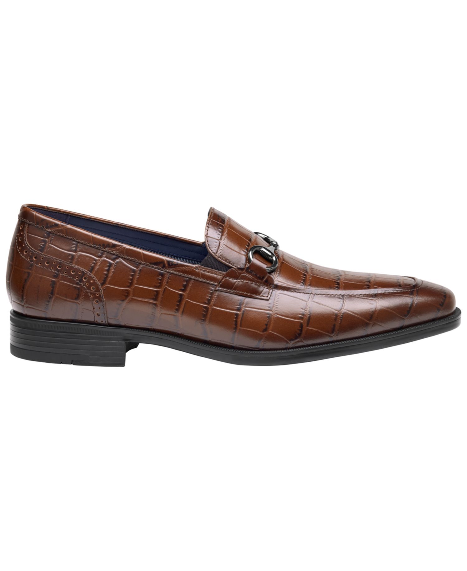 Men's Gibbons Bit Memory Foam Almond-Toe Loafers