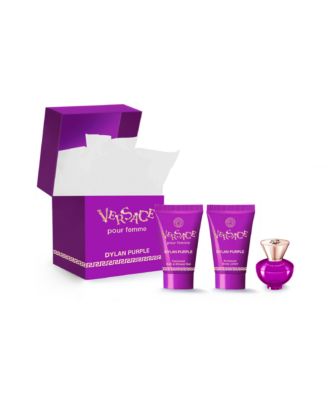 Free Versace gift with a $148 Versace Dylan Purple Women's fragrance collection purchase.