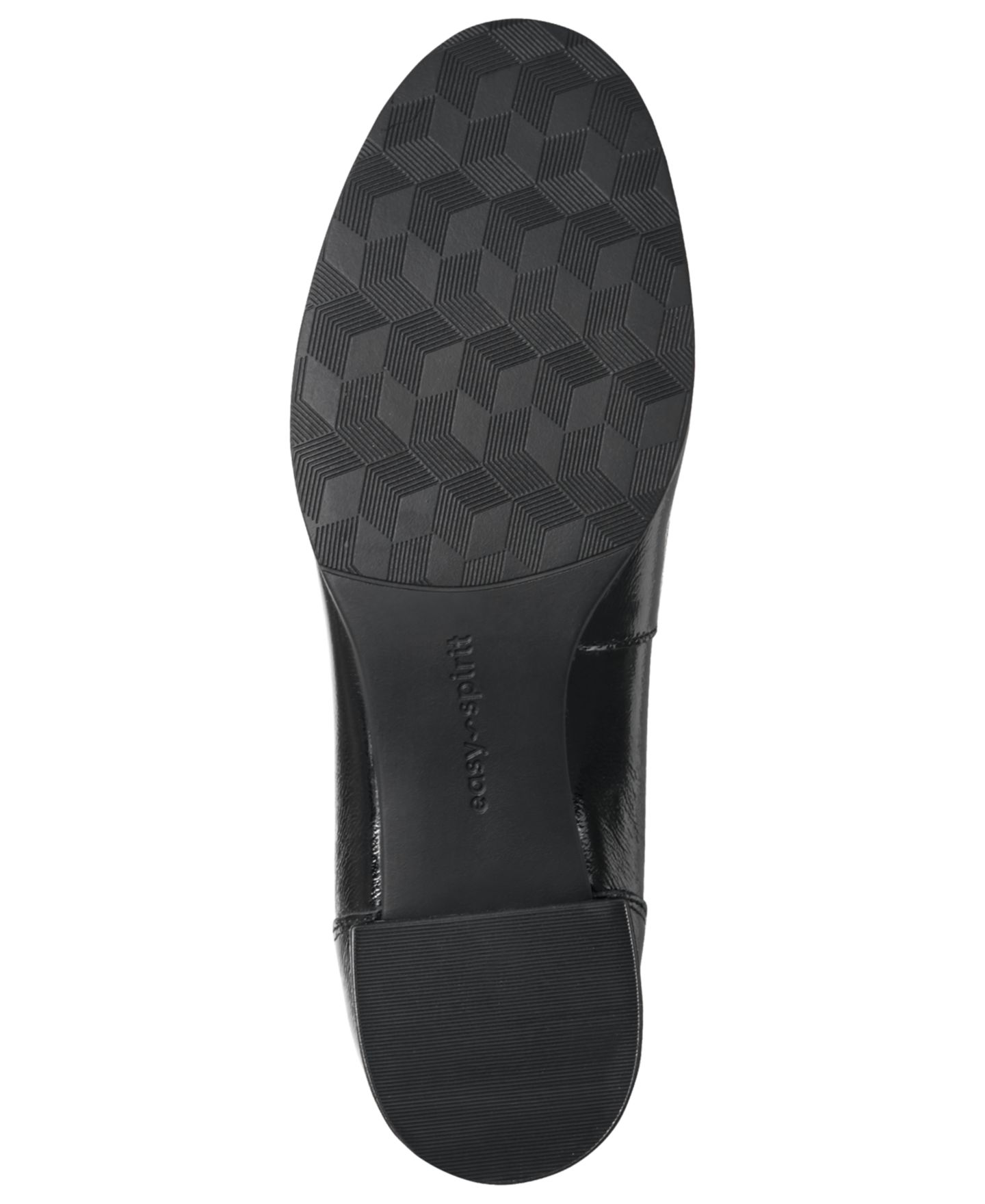 Женские туфли Easy Spirit Irelyn Block Heel Dress Loafers, цвет: Чёрная лаковая кожа — фото 5