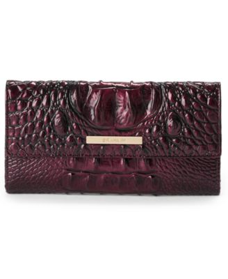 Cordelia Embossed Mini Leather Wallet