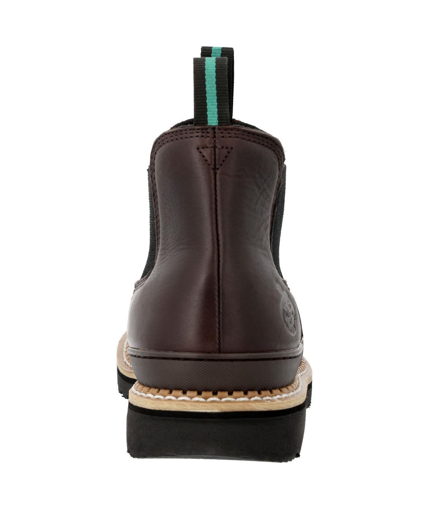 Мужские ботинки GEORGIA BOOT Romeo Pull-On Round Toe Work Boot, цвет: Коричневый — фото 5