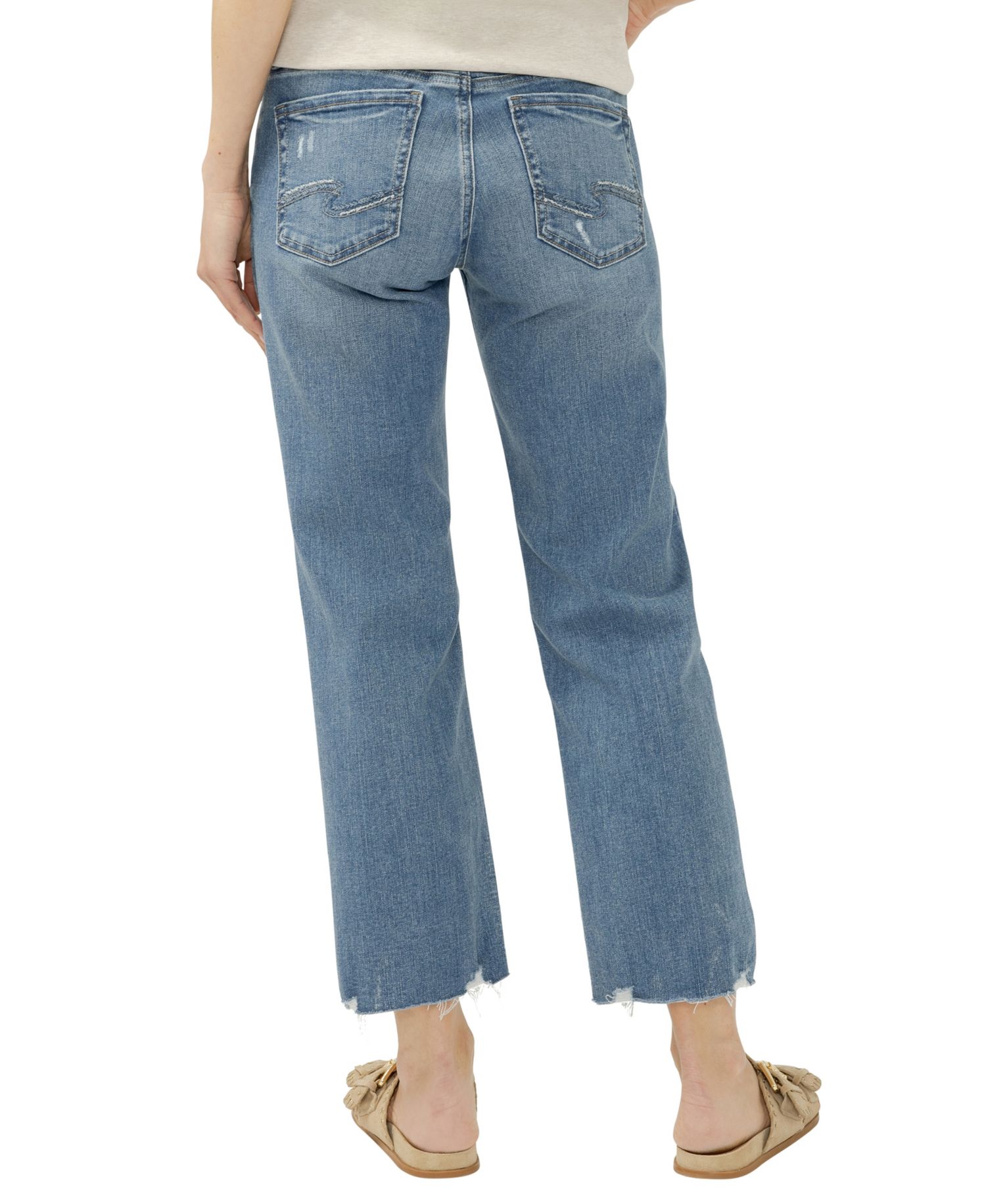Women's Suki Mid-Rise Wide-Leg Curvy-Fit Jeans
