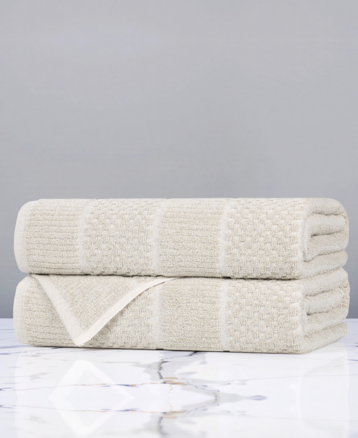 Superior Naples Cotton 2-Piece Bath Towels Set