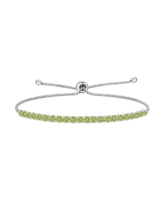 Amethyst (1-5/8 ct. t.w.) Bolo Bracelet in Sterling Silver (Also available in Blue Topaz, Citrine, Garnet, Peridot, and Multi-Gemstone)