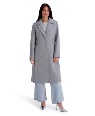 Women's Faux Wool Walker With Button Front