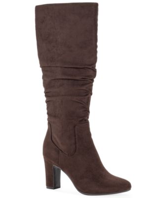 Women's Mollyann Slouch Almond Toe Tall Boots