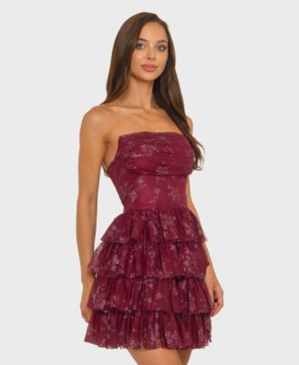 Juniors' & Teen Red Dresses