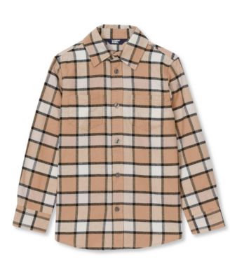 Kids Long Sleeve Flannel Shirt