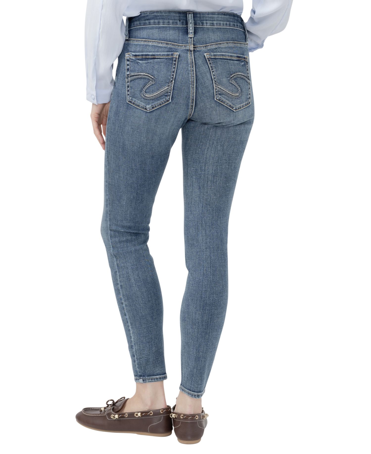 Women's Elyse Low-Rise Skinny Jeans