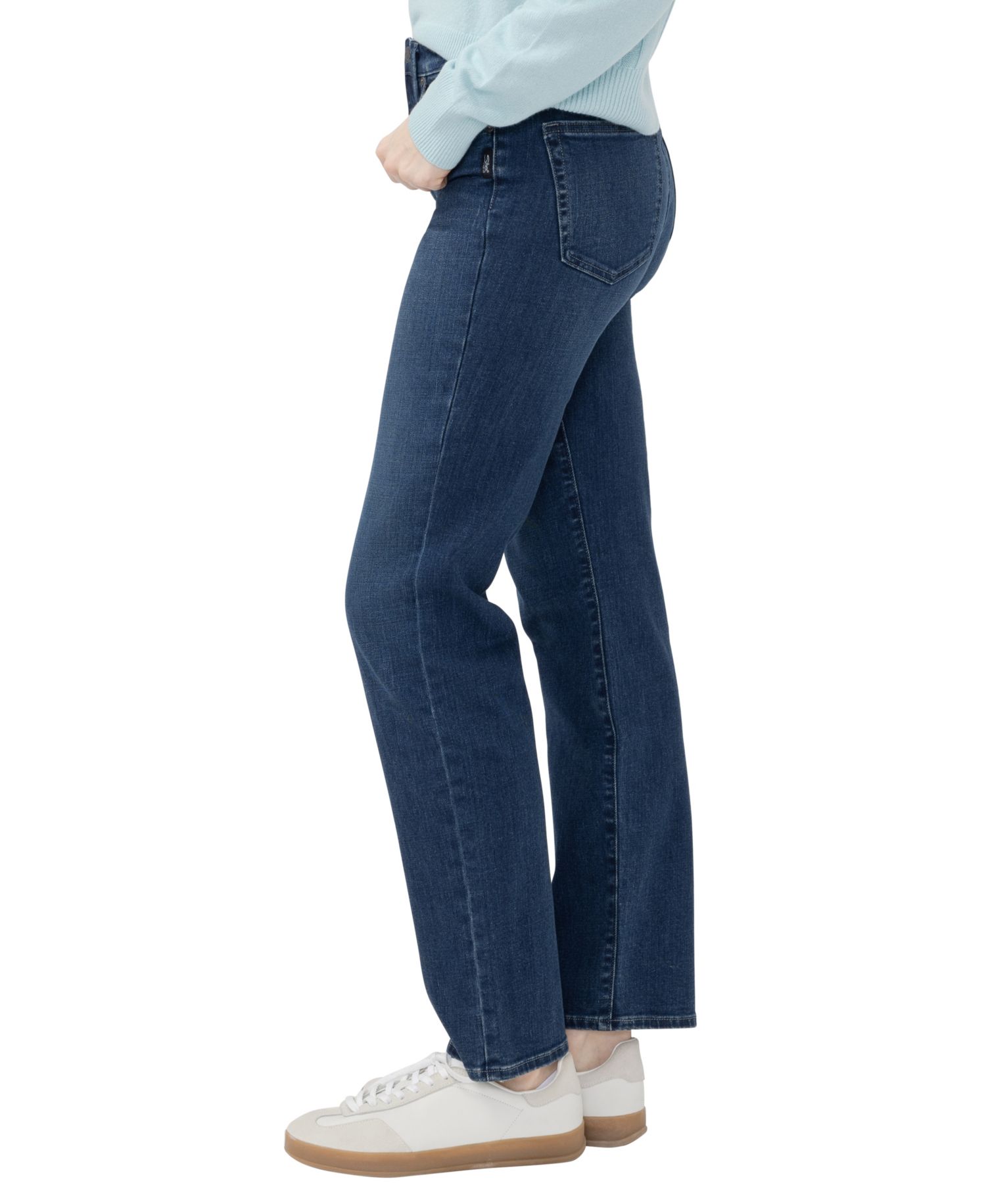 Women's Isbister High-Waisted Straight-Leg Jeans