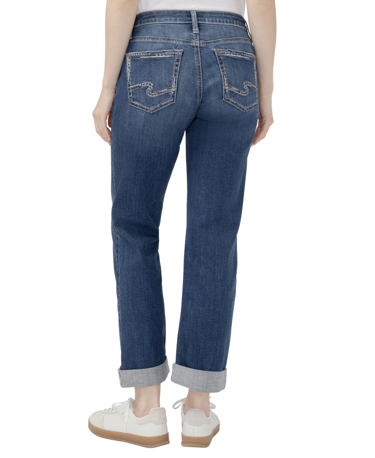 Silver Jeans Co. Women's Chelsea Straight Low-Rise