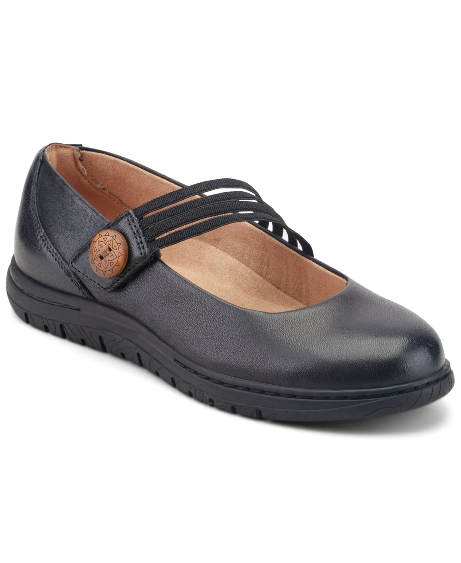 Women's Vannie Elastic Mary Jane Flats