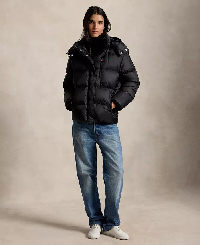 Women's Water-Resistant Long-Sleeve Quilt Jacket - thumbnail 10
