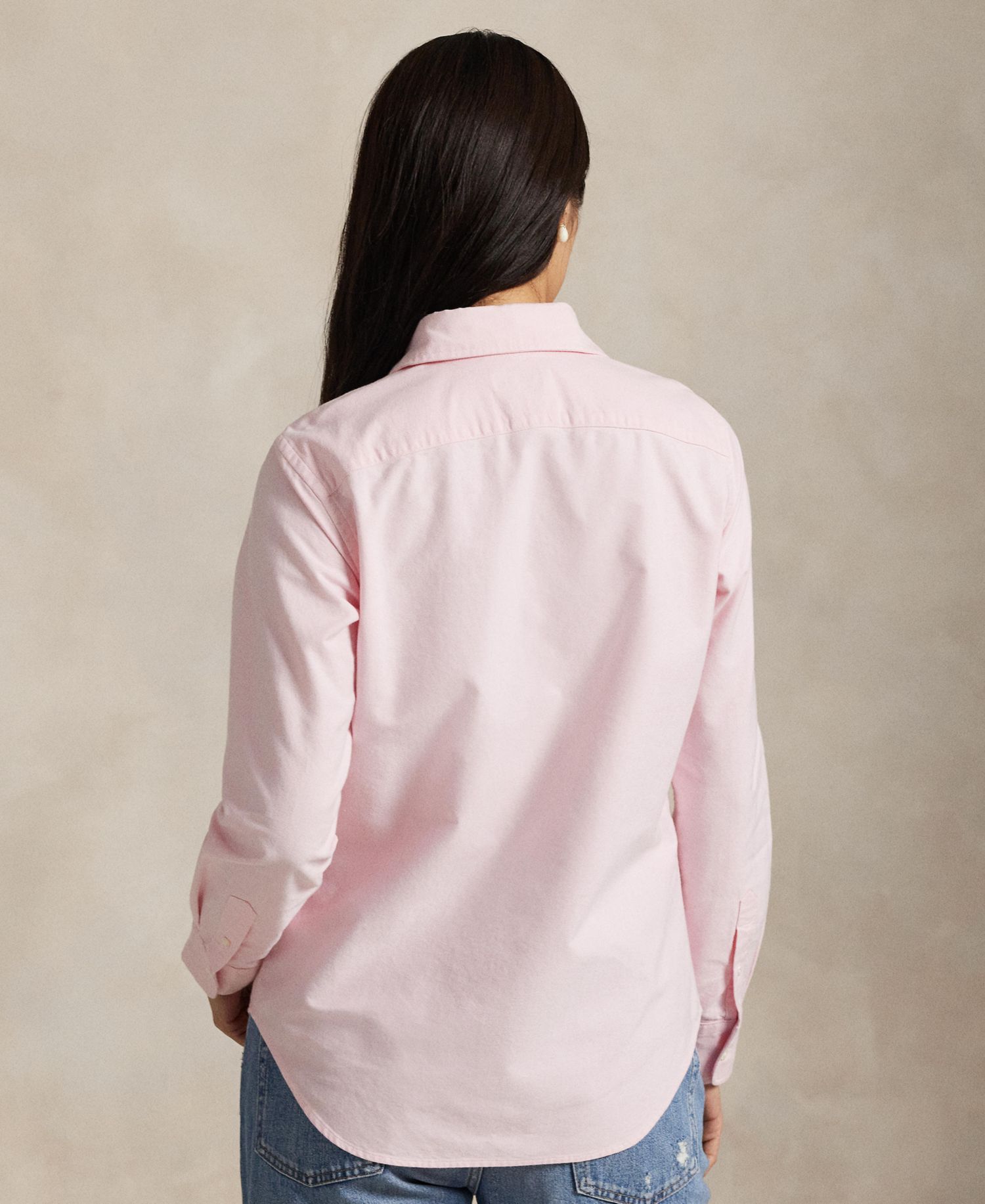Women's Slim-Fit Oxford Shirt
