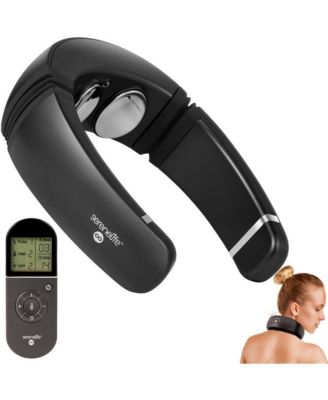 Smart Neck Massager - Digital Massager with Heat Therapy, Built-in Rechargeable Battery