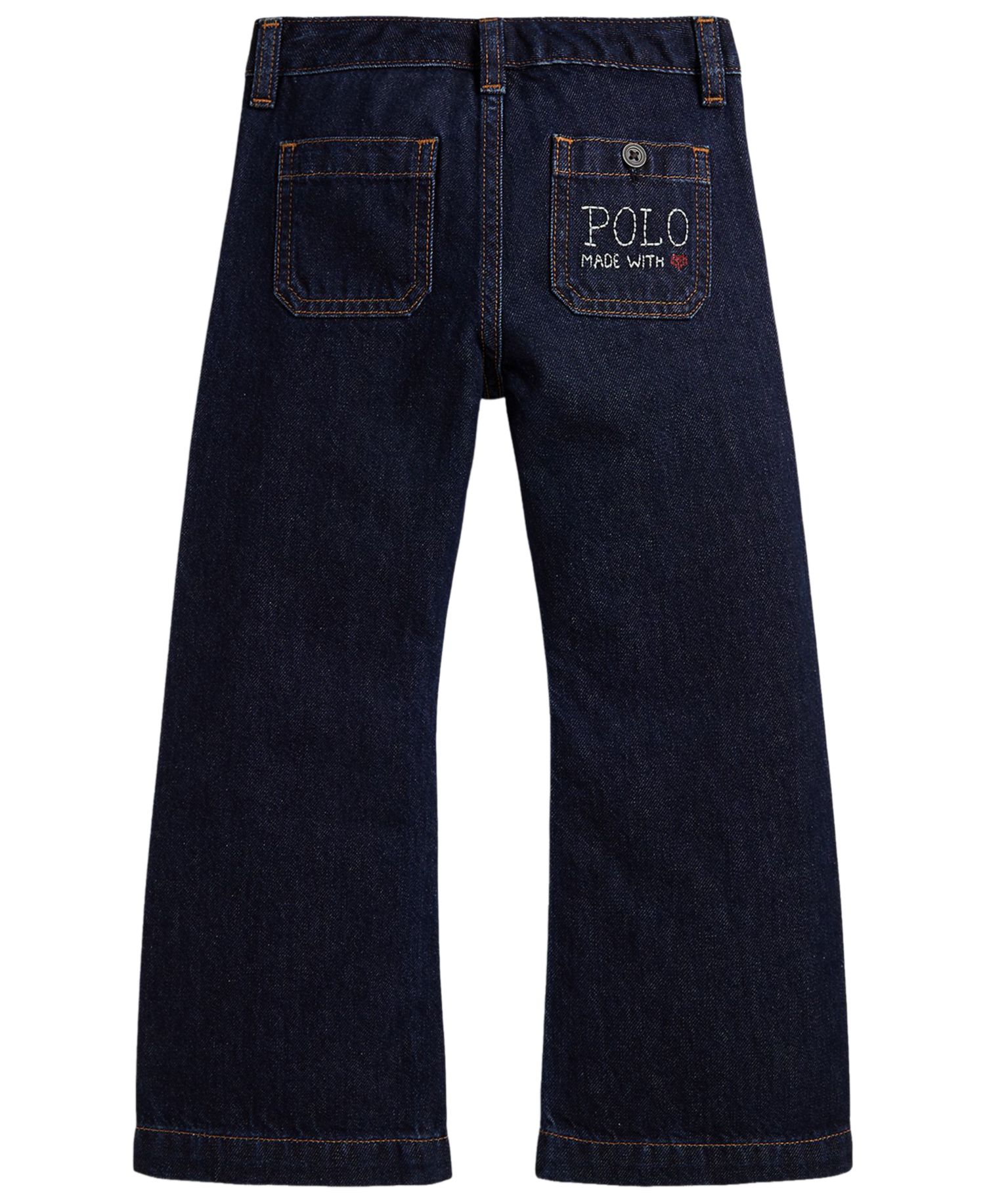Girls' 2T-6X Logo Flared Jeans