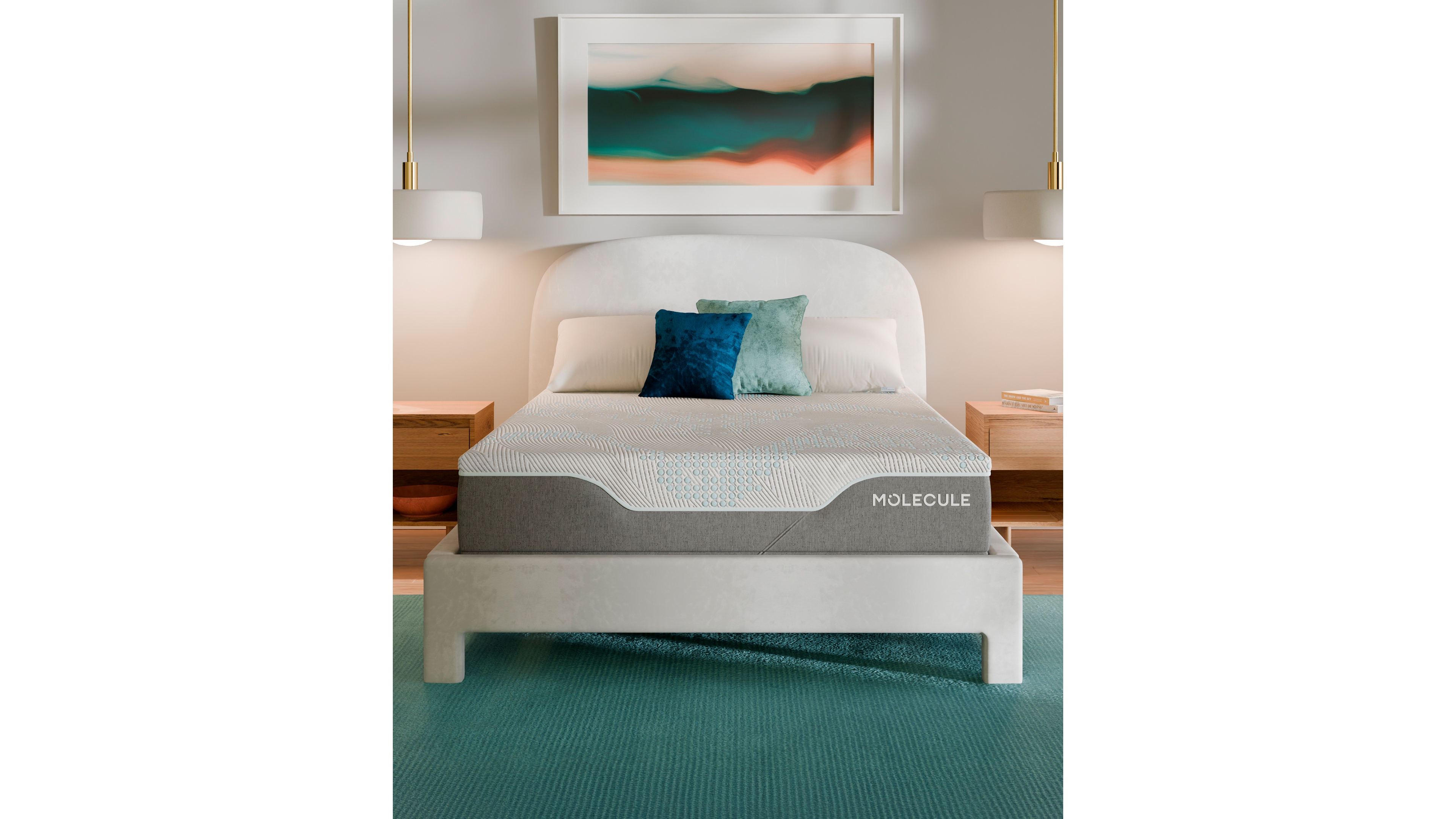 Molecule Reflex Pro 12" Medium Memory Foam Tight Top Mattress in a Box, Queen