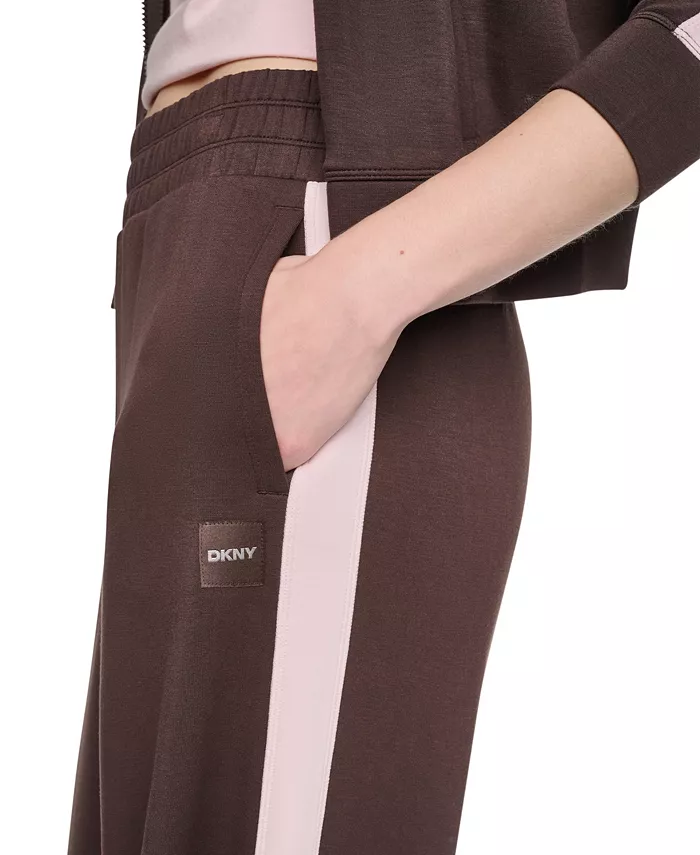 Women's High-Rise Modified Wide-Leg Side-Stripe Pants - thumbnail 6