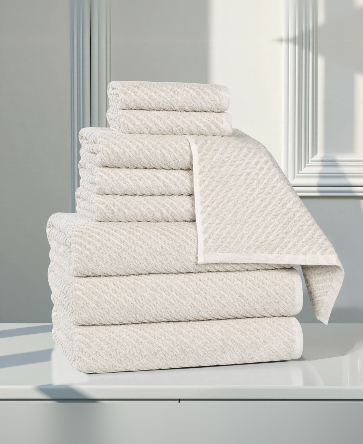 Superior Amelia Cotton -Piece Towel Set