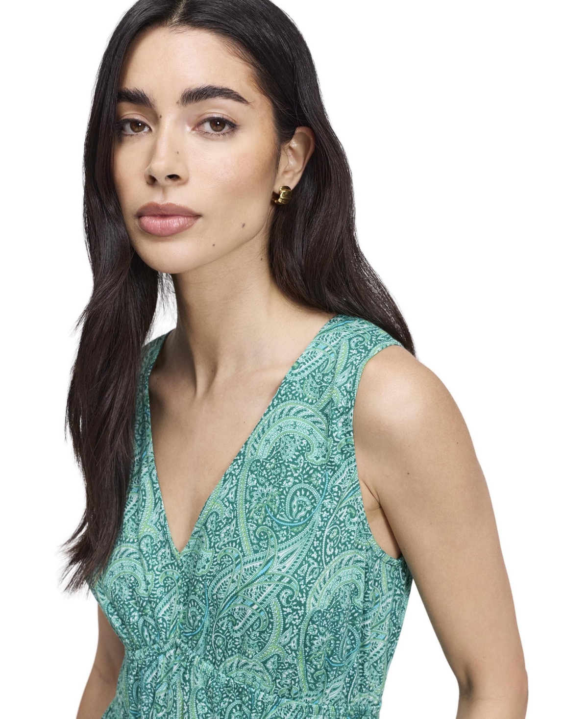 Finery London Women's Shannon Cotton Tiered Midi Dress