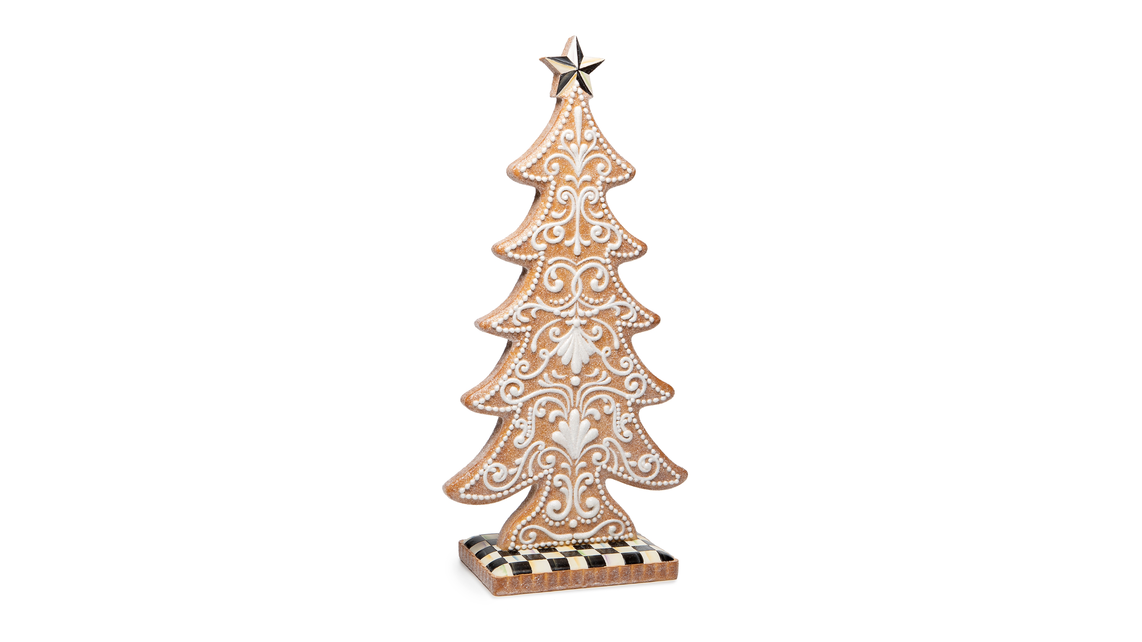 MacKenzie-Childs Gingerbread Cookie Large Tree