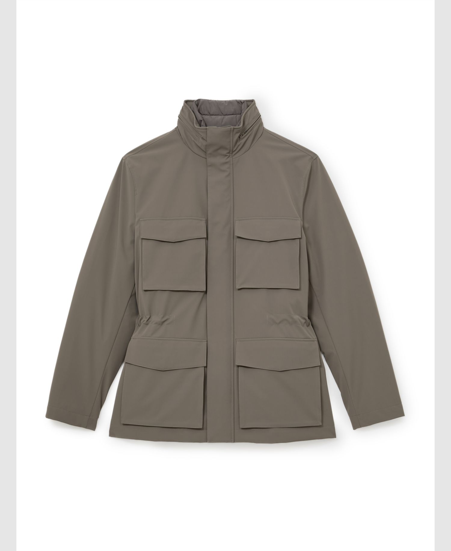 Men's Glick Hooded Removable Gilet Four-Pocket Jacket