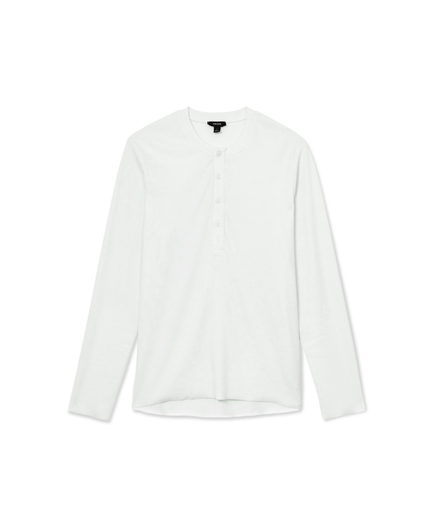 Men's Francisco Ribbed Regular-Fit Henley T-Shirt