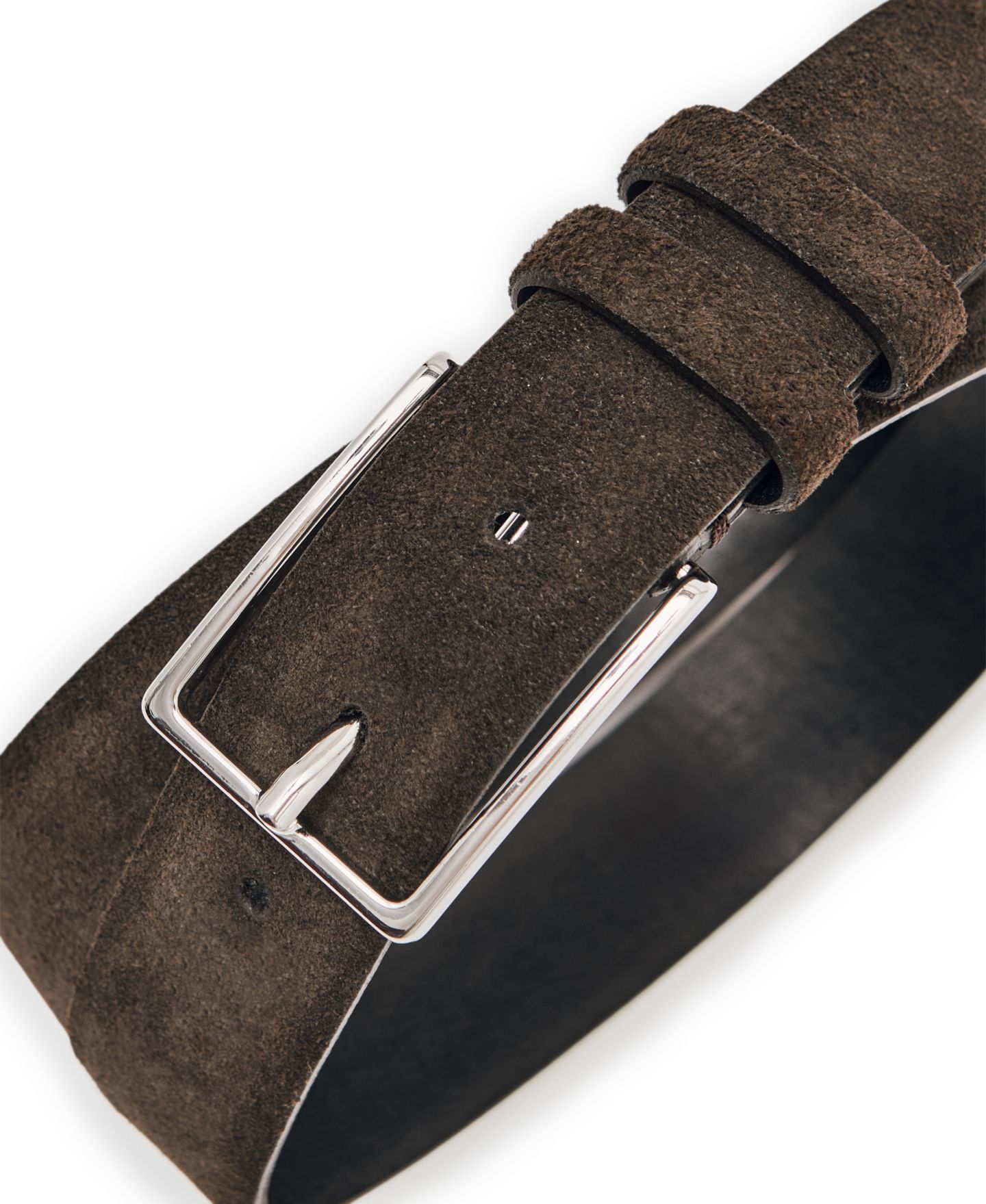 Мужской ремень REISS Suede Adjustable Buckle Dante Belt — фото 3