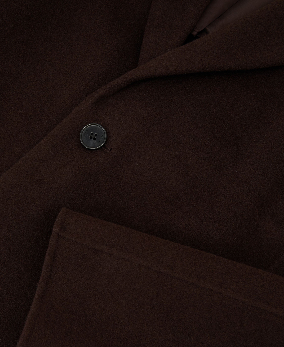Reiss Men's Knight Single-Breasted Wool-Blend Brushed Overcoat