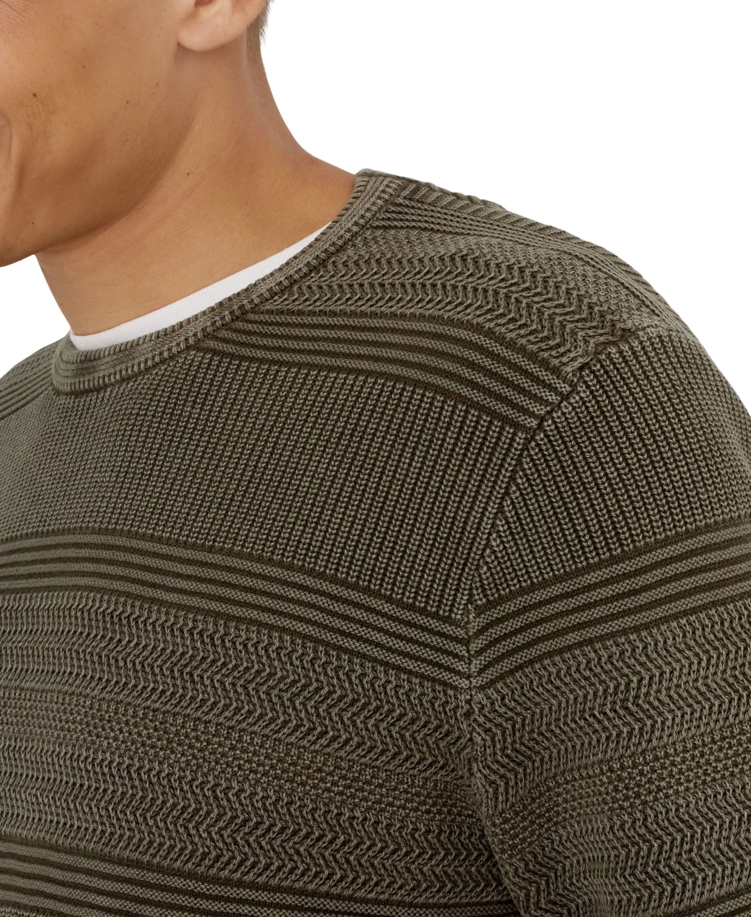 Men's Stonewashed Crewneck Sweater