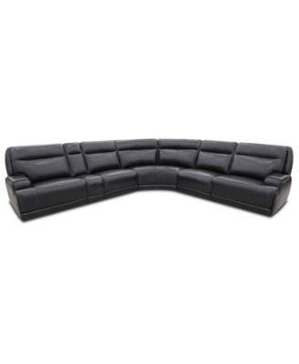 Atlas 6-Piece L-Shaped Triple Power Motion Sectional Sofa