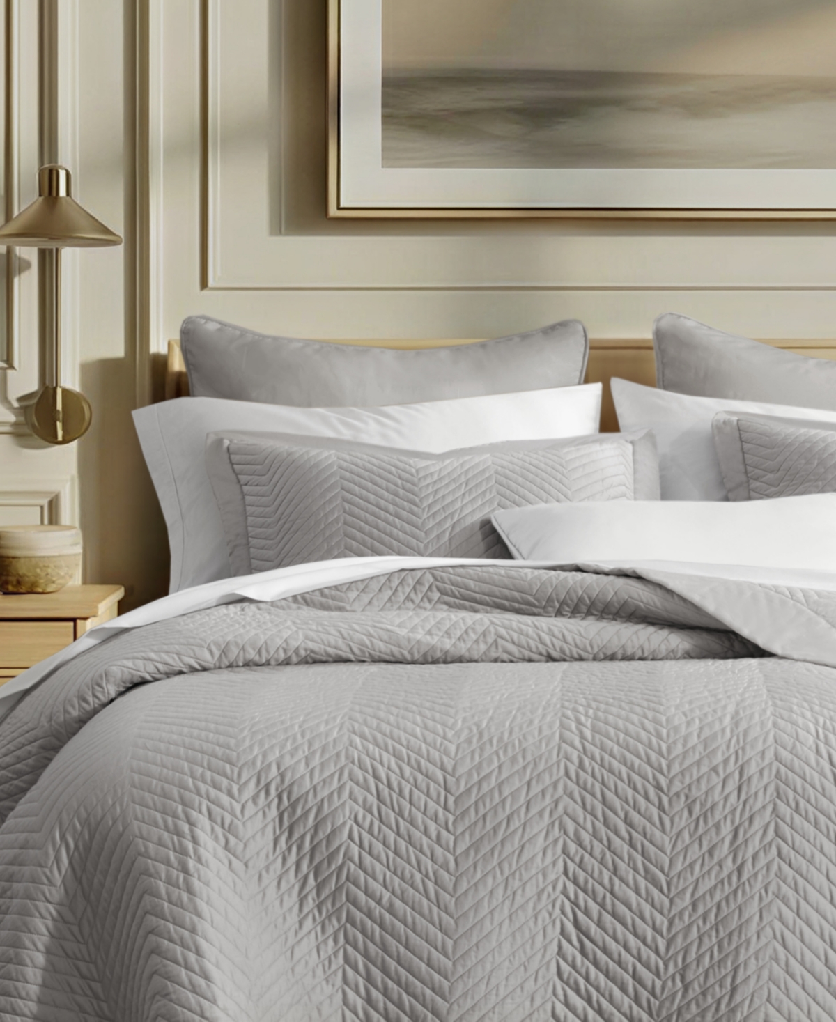 Harbor House Liam Hotel Cotton Sateen 3-Piece Quilt Set