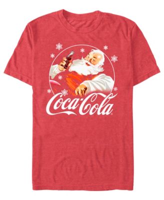 Men's Cola Santa Graphic Christmas T-Shirt