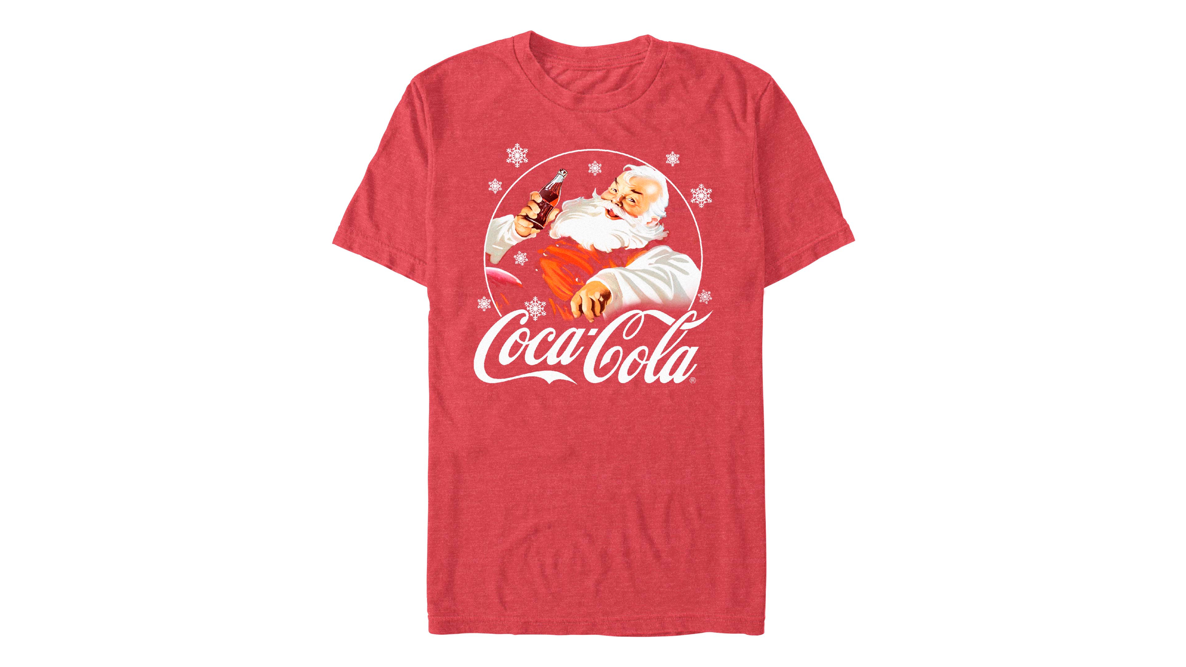 Fifth Sun Men's Cola Santa Graphic Christmas T-Shirt