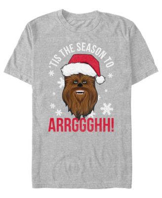 Men's Star Wars Tis The Season Holiday Cotton-Blend T-Shirt