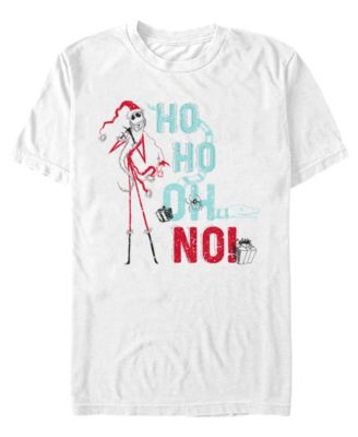 Men's Ho Ho Oh No Nightmare Before Christmas Regular-Fit T-Shirt