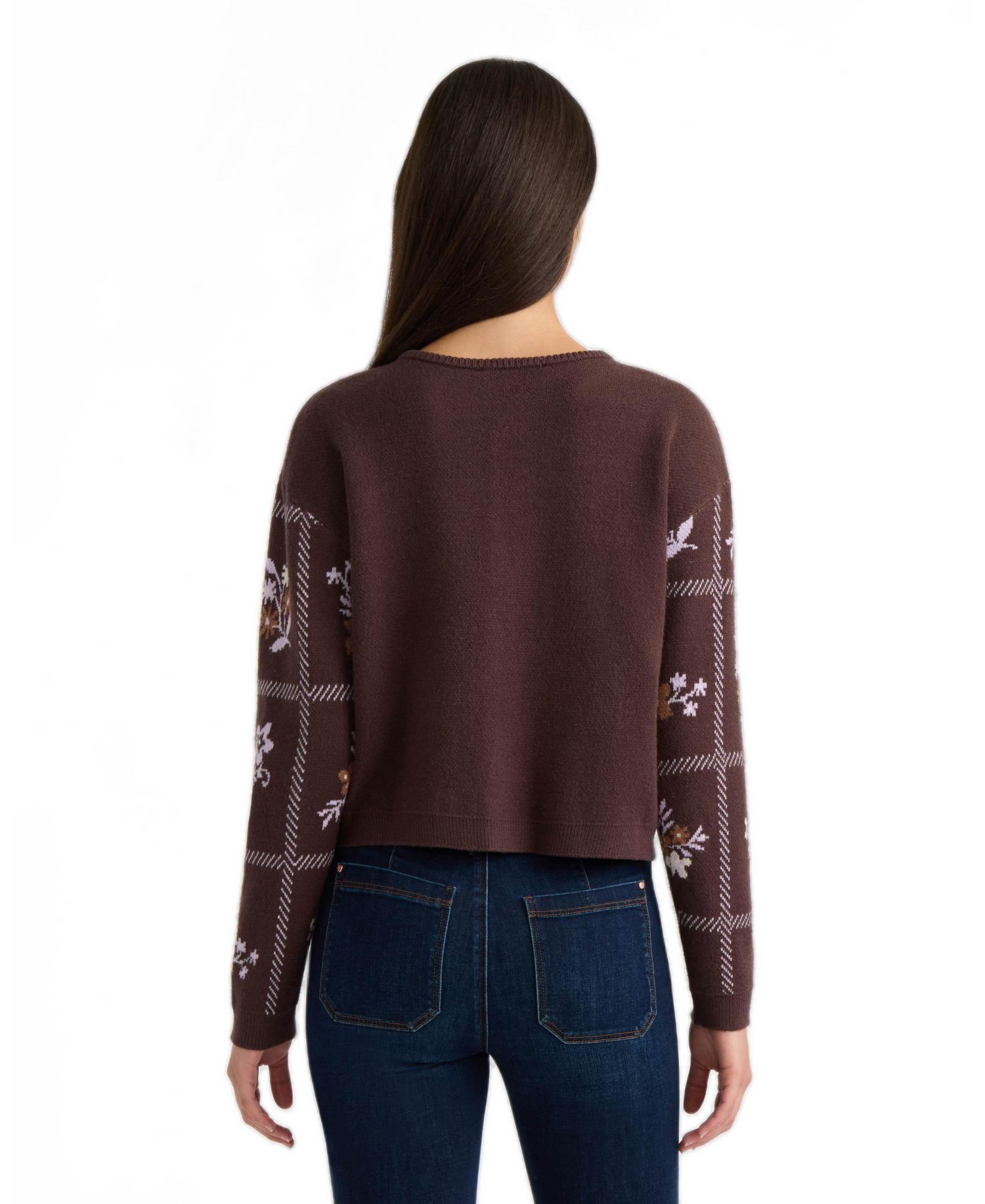 Women's Patchwork Sweater Cardigan