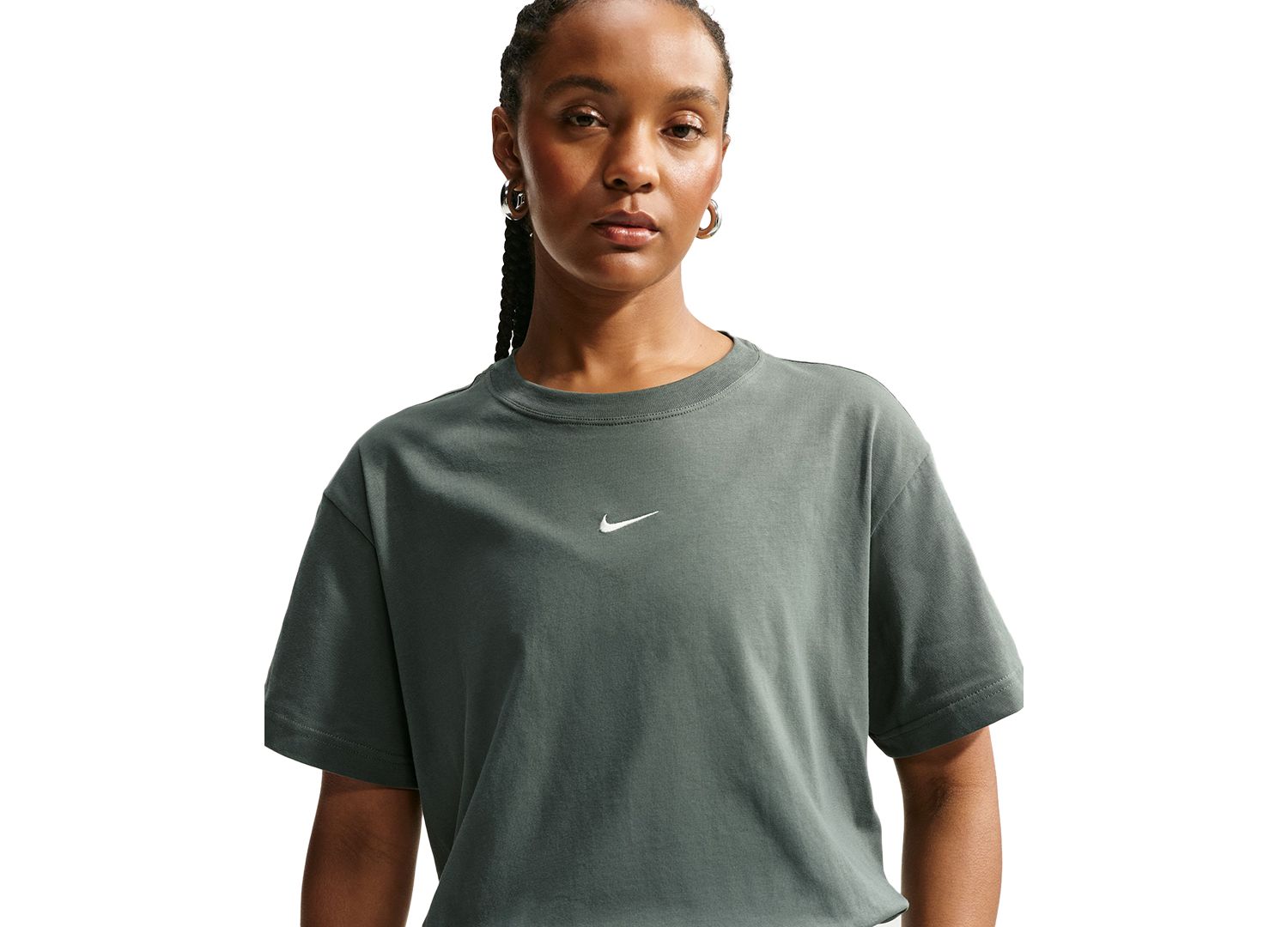 Plus Size Sportswear Crewneck T-Shirt