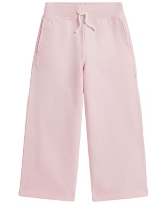 Girls' 2T-6X Fleece Wide-Leg Sweatpants