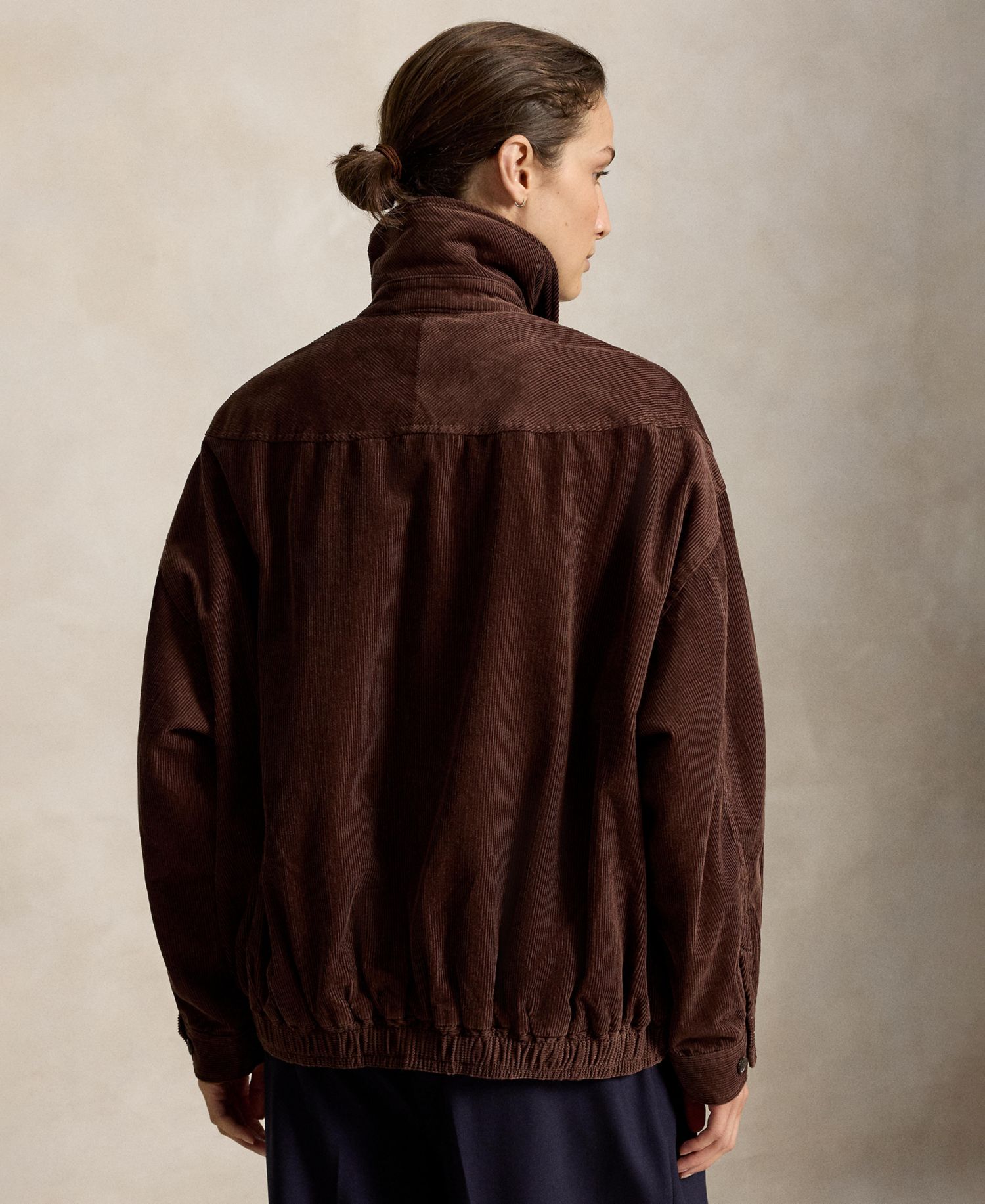 Women's Bubble Relaxed-Fit Corduroy Jacket