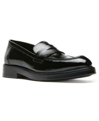 Women's Wells City Dry Crinkle Patent Penny Slip-On Loafers